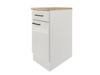 Flex-Well Kuchyňská skříňka Lund spodní zásuvka + dvířka 40 x 85 x 57,1 cm