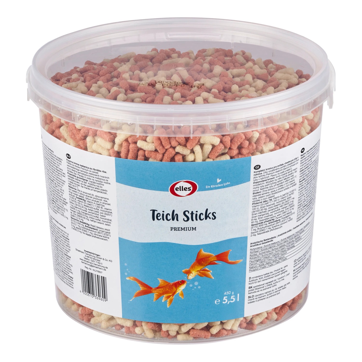 elles Premium jezerní tyčinky 5,5 l