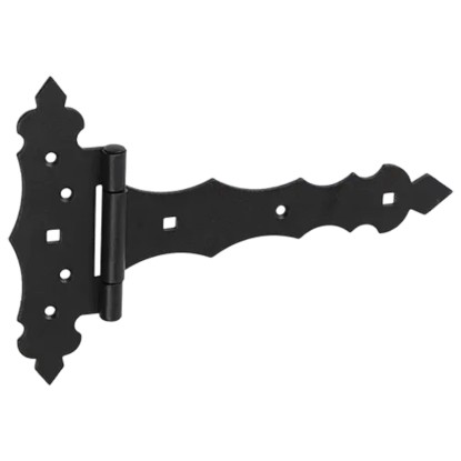 Domax Závěs brankový ozdobný ZOB 200, černá duplex, 170 x 200 mm