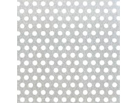 Arcansas Hliníkový plech perforovaný Circle pr. 1,5 mm, 1000 x 200 x 0,8 mm