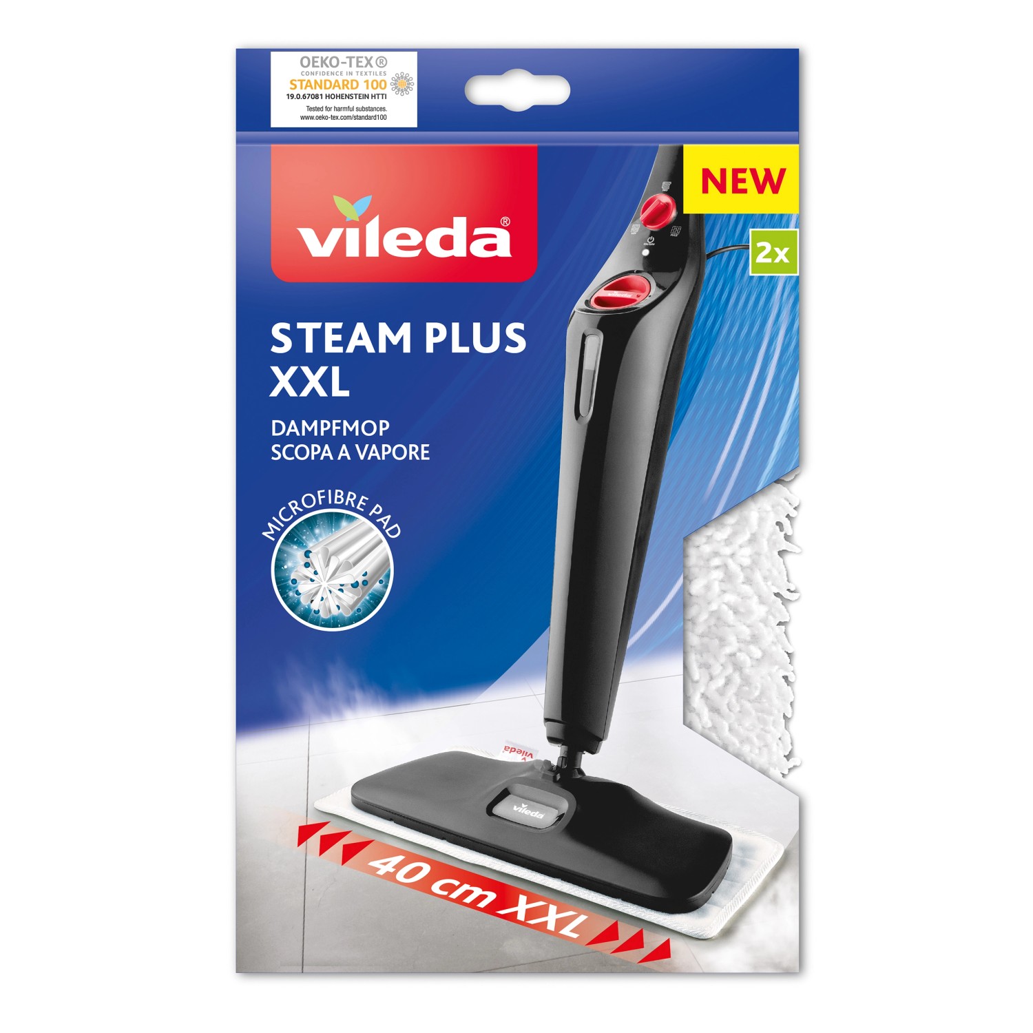 Vileda Návlek z mikrovlákna pro mop Steam XXL