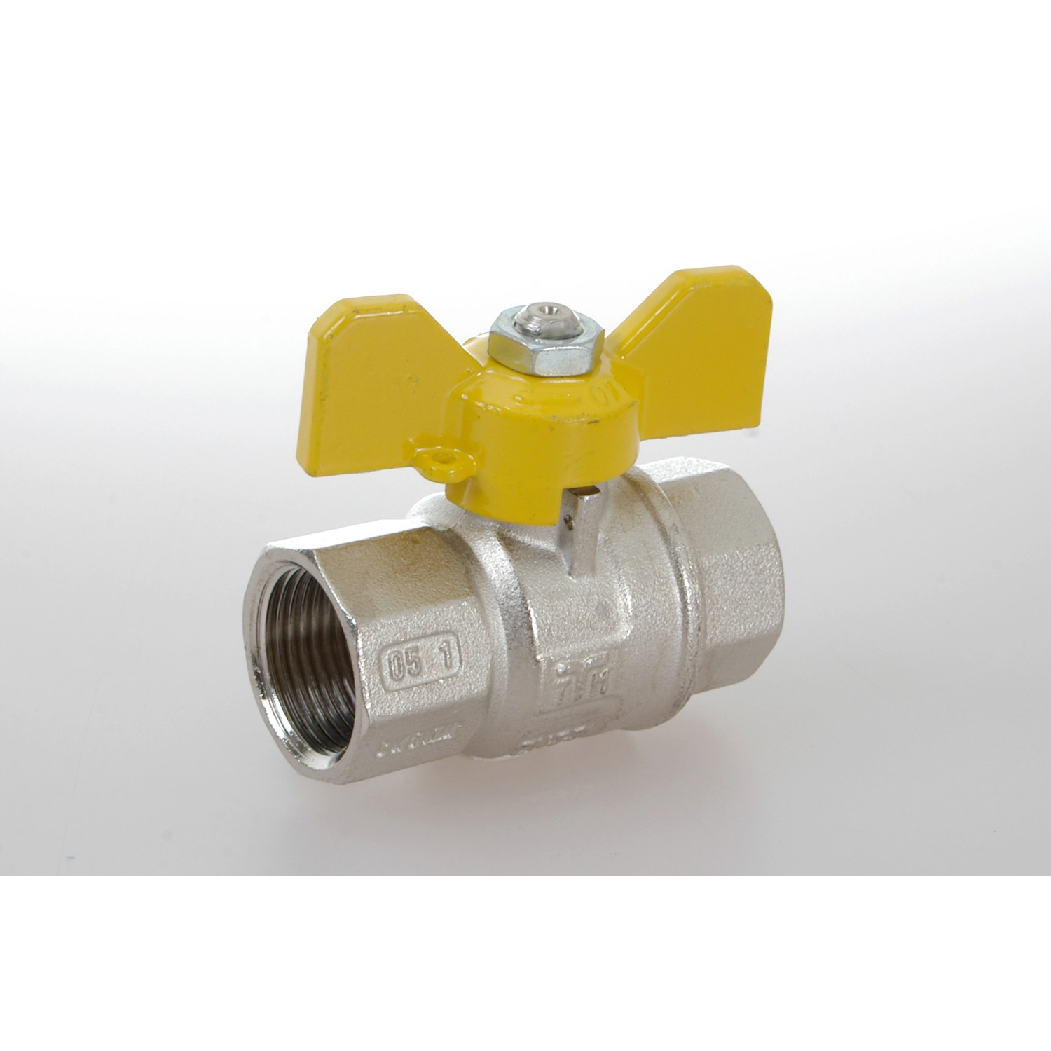 Kulový ventil plnoprůtokový F3/4" x M1/2"