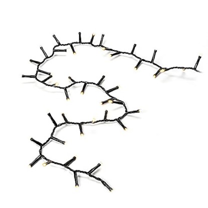 Konstsmide Světelný řetěz trsy do exteriéru, 600 LED teplá bílá, 1318 cm