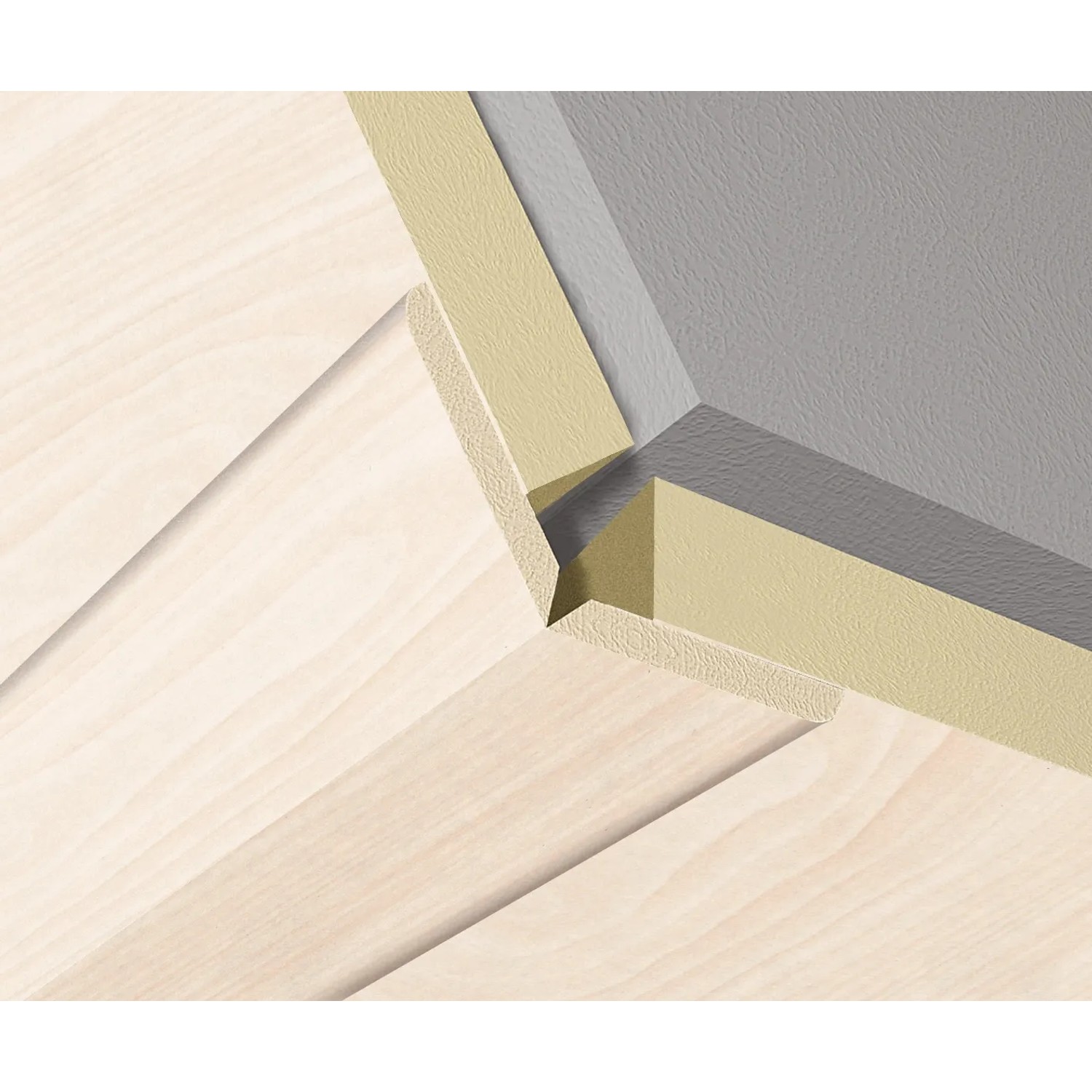 Flexibilní lišta 22 mm x 22 mm délka 2 600 mm