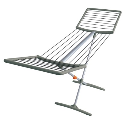 JUWEL Sušák na prádlo FashionDry Autostretch, Obsidian Grey, 180 x 57,5 x 114 cm