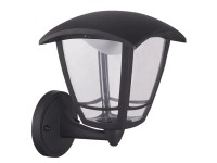 Eurolite LED svítilna Verona, 8 W, 400 lm, 3500 K, černá, 28 x 16,5 cm