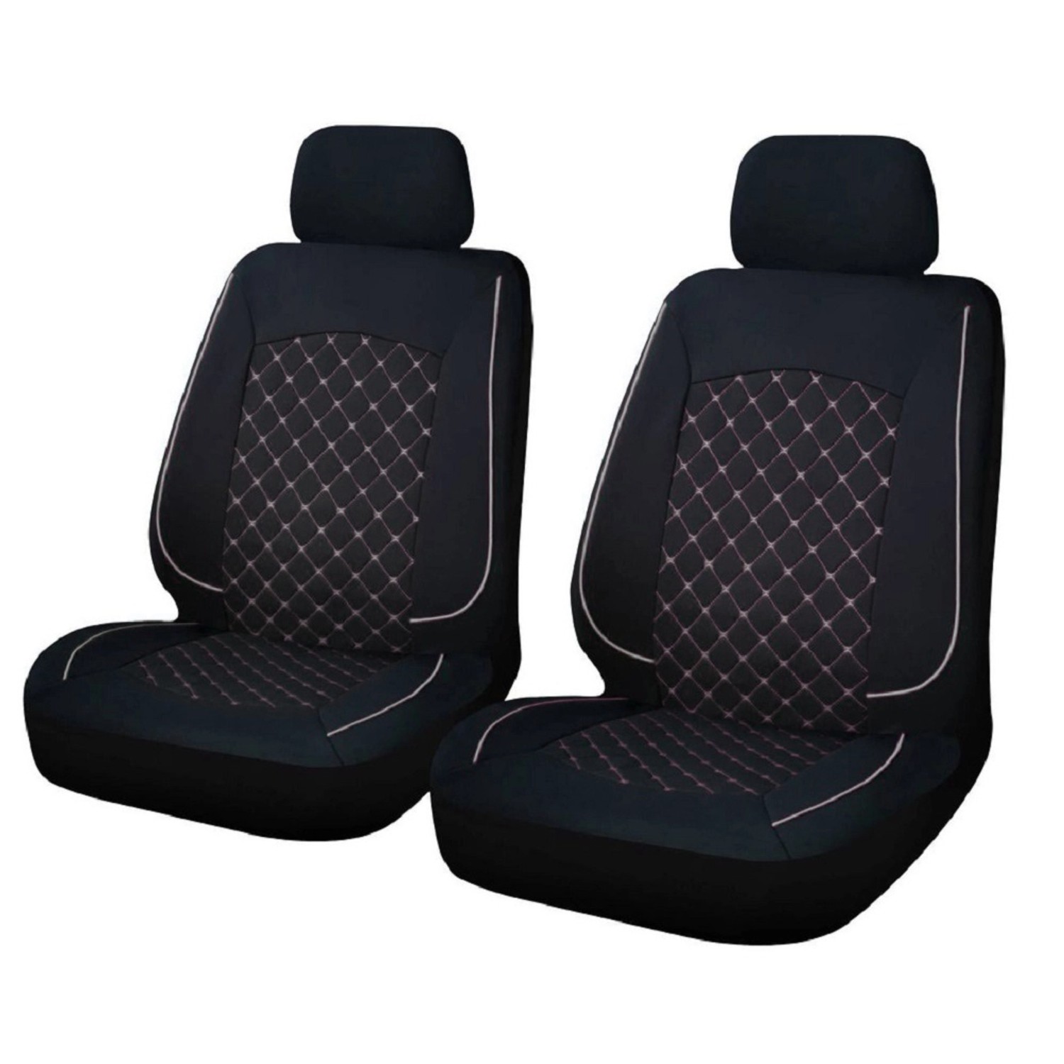 CAPPA Autopotahy na přední sedadla Como, univerzální, černá/šedá, 2 ks