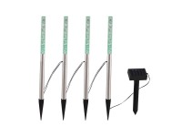 GLOBO Solární osvětlení venkovní s bublinkami měnící barvy