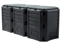 Kompostér COMPOGREEN 1200 l, černý