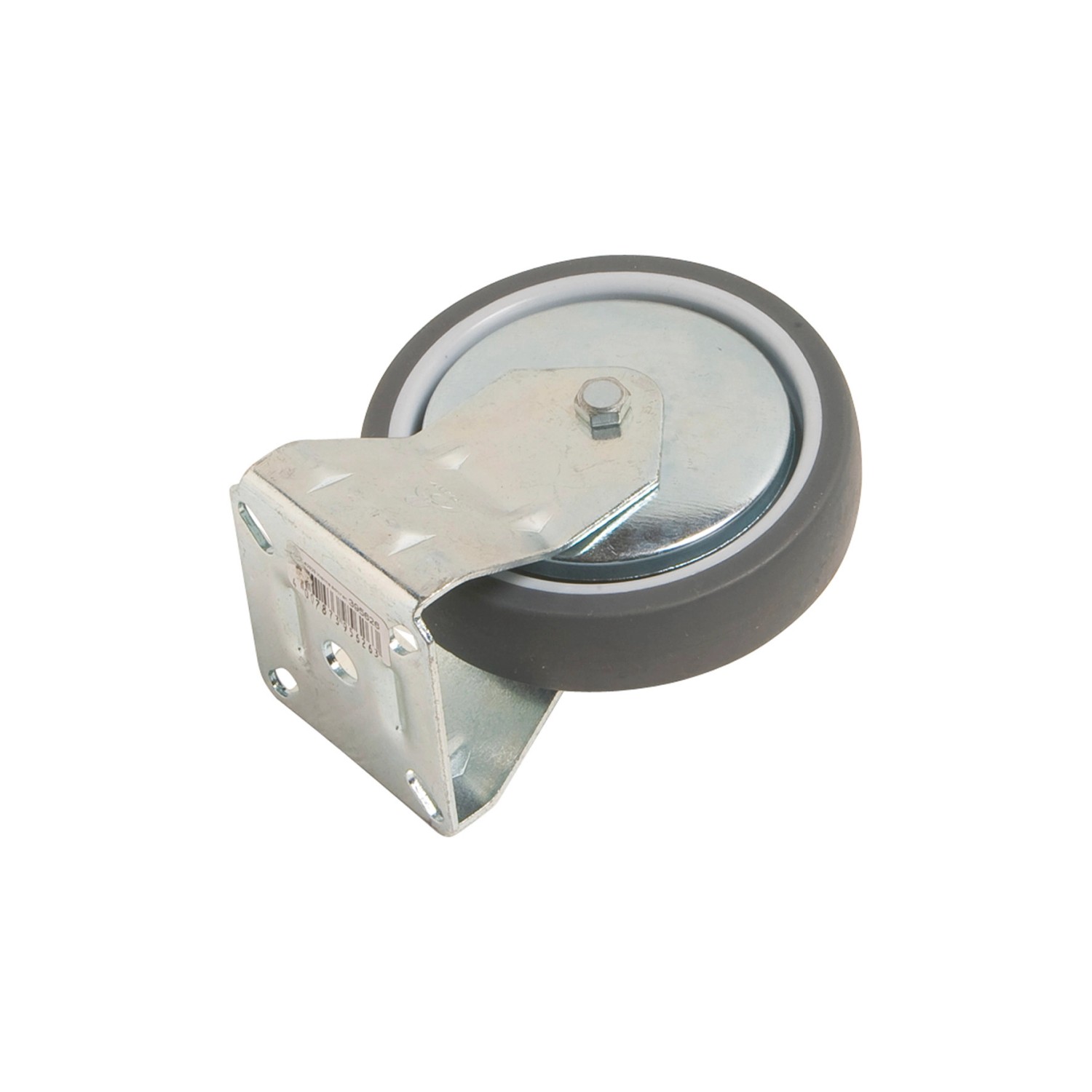 OBI Neotočné kolečko s destičkou a kluzným ložiskem průměr 100 mm 60 kg