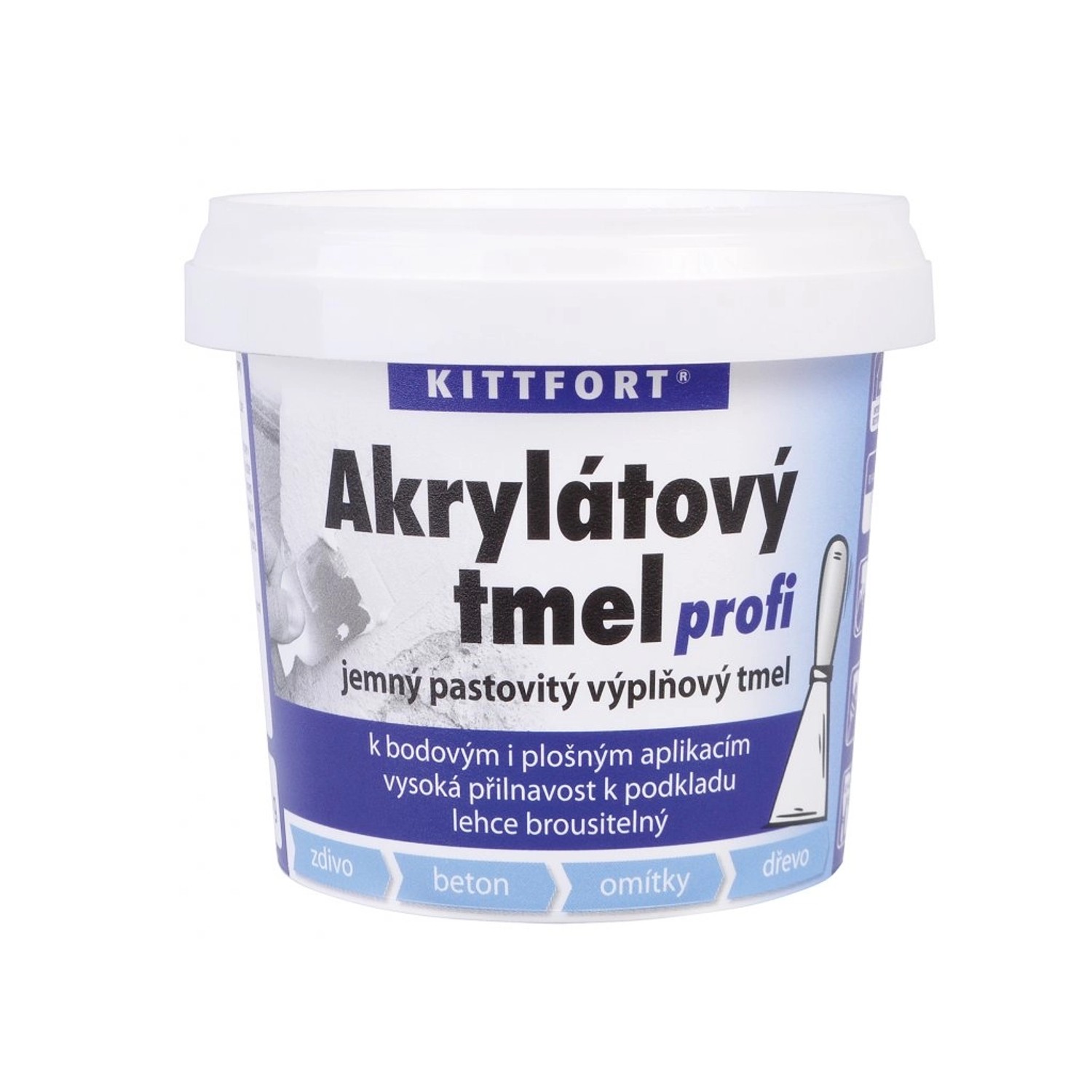 Kittfort Akrylátový tmel Profi 500 g