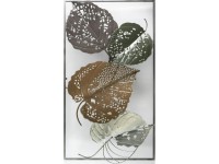 FALC Nástěnná kovová dekorace 3D 19SMA9537, 50 x 90 x 7 cm