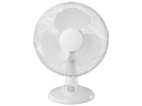 CMI Stolní ventilátor 30 cm oscilující bílý