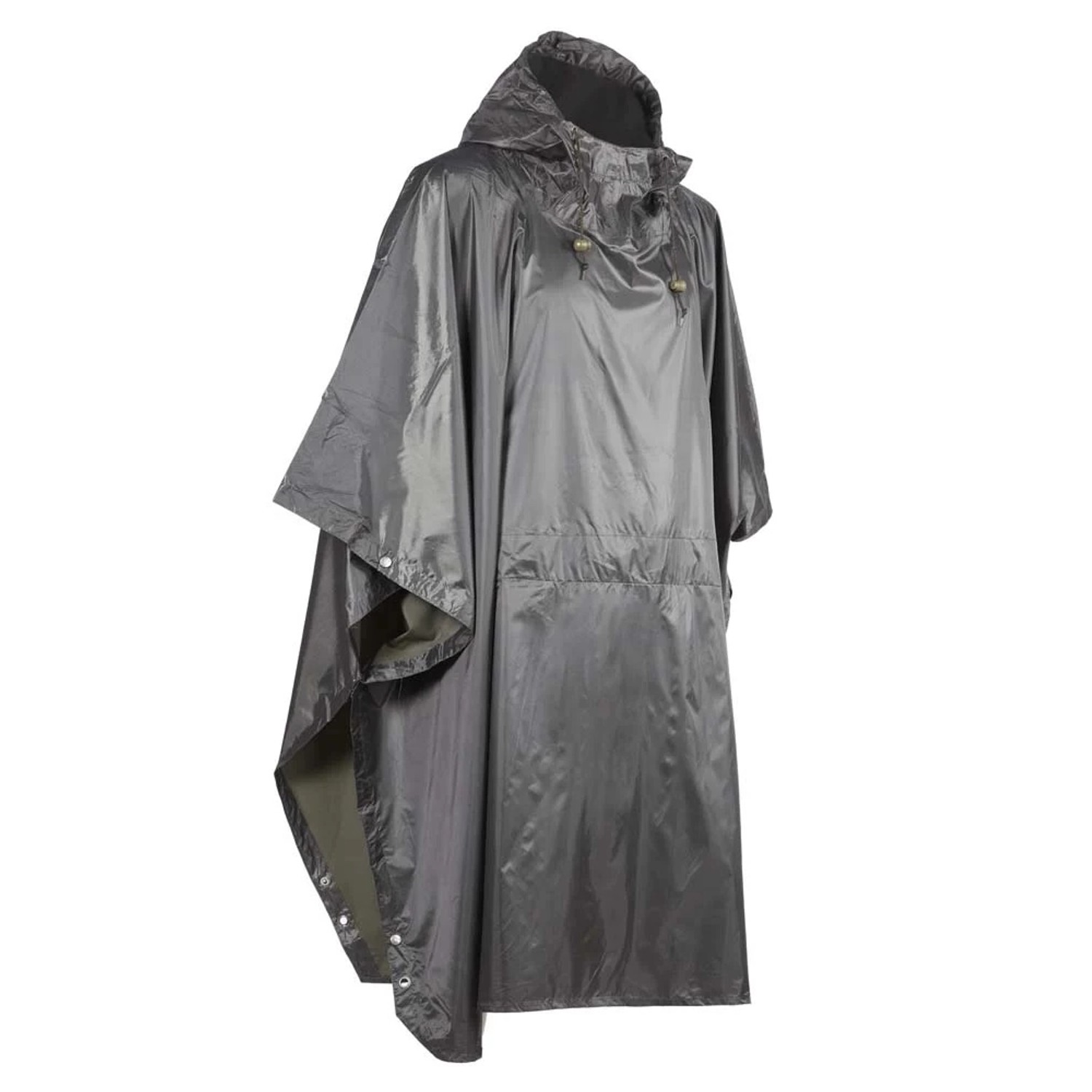 NINE WORTHS Pončo do deště PONCHO olivové one size