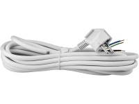 EMOS Flexo šňůra PVC bílá 3 x 1,5 mm, 5 m