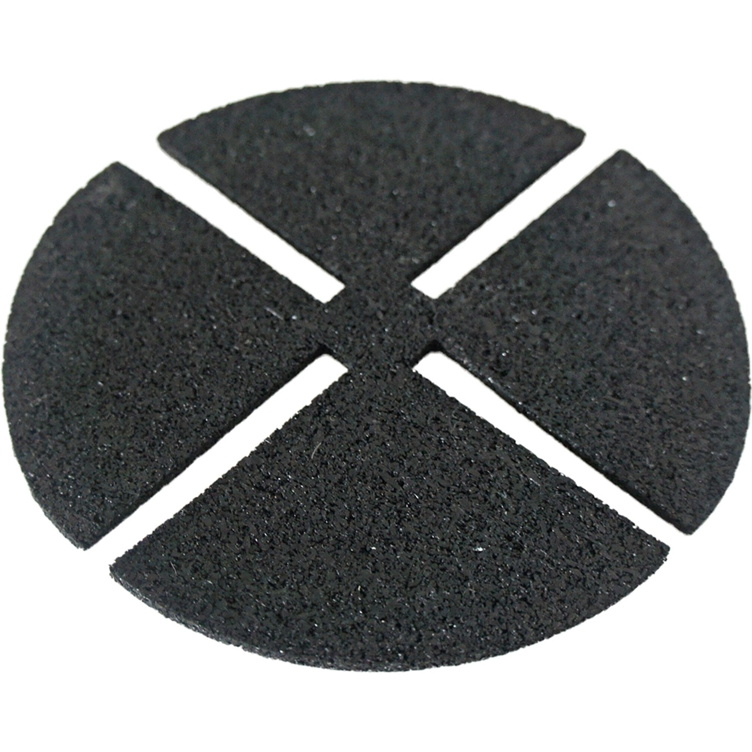 GS Terrassen Gumová podložka pod nastav.terče, protiskluz. 25 ks pr. 130 x 3 mm