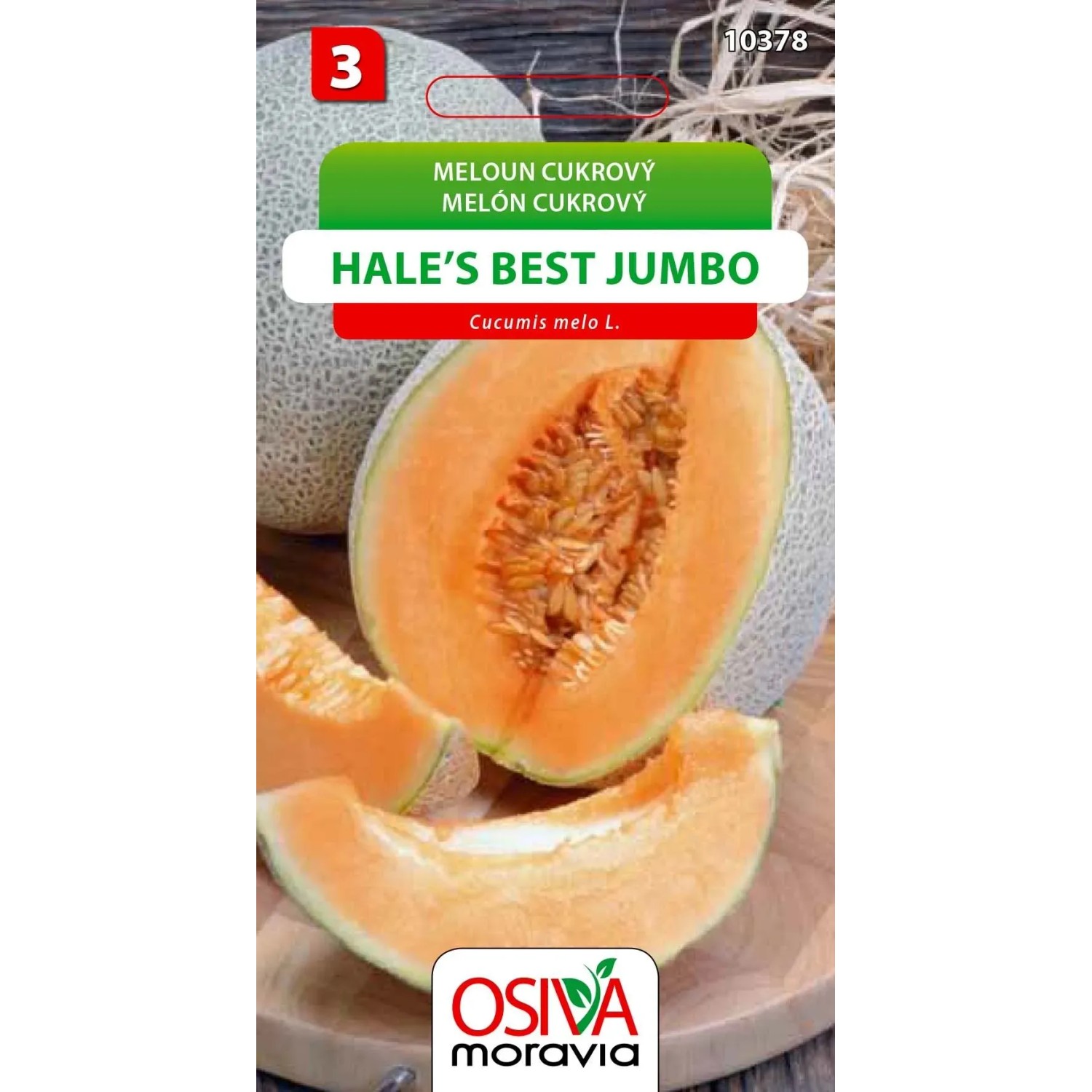 Semínka Meloun cukrový Hale's Best Jumbo (Cucumis mělo L.)