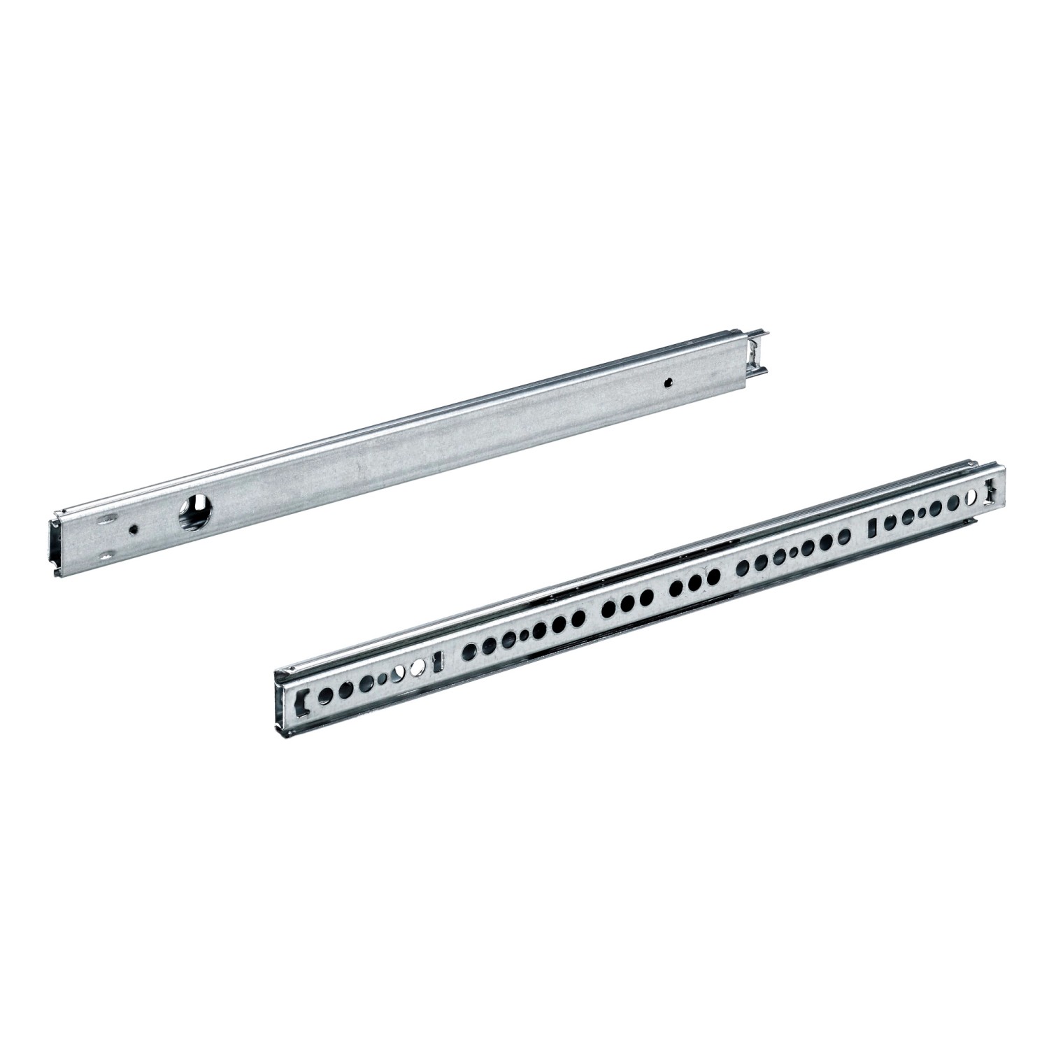 Hettich Částečný kuličkový výsuv KA270/550 pro 27 mm drážku, 12 kg, 345-550 mm