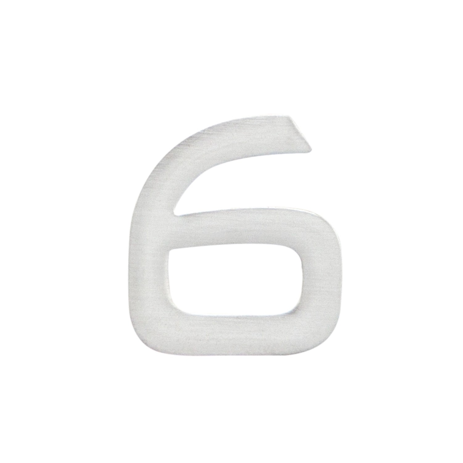 Cobra Číslice nalepovací 6 - 25 mm, nerez