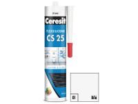 CERESIT CS 25 Sanitární silikon 01 Bílá 280 ml