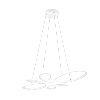 Trio Závěsné LED svítidlo FLY 32W 3900lm 4000K mat.bílá 45,5 x 83 x 150 cm