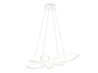 Trio Závěsné LED svítidlo FLY 32W 3900lm 4000K mat.bílá 45,5 x 83 x 150 cm