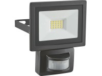 LED reflektor se senzorem černý, 7 W, 960 lm, 15,5 x 11,5 x 6,5 cm