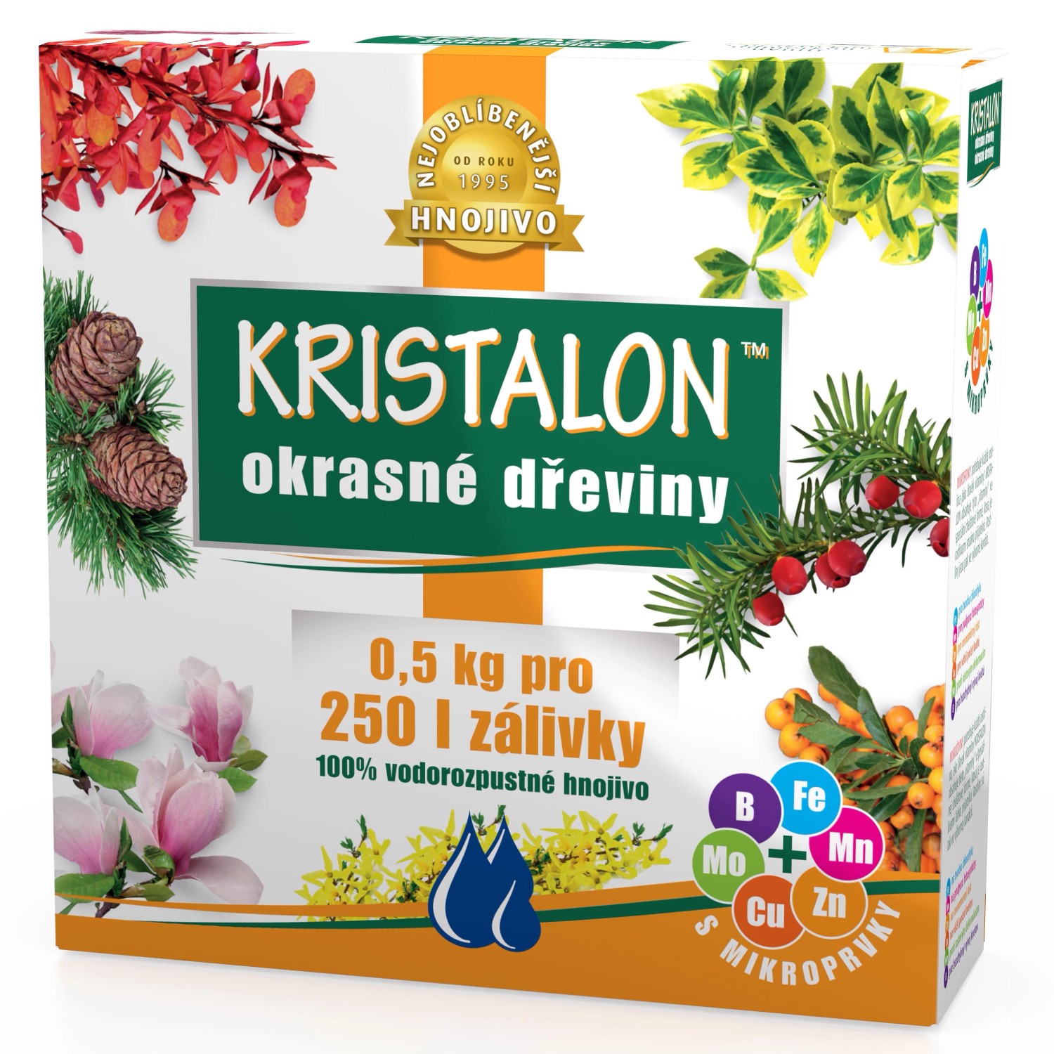 Kristalon Okrasné dřeviny 0,5 kg