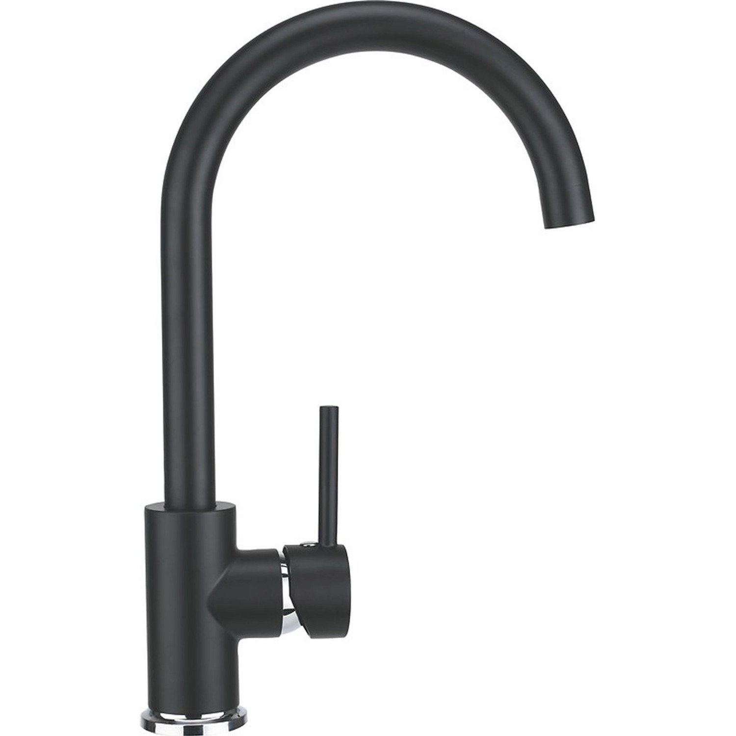 baliv Kuchyňská vodovodní baterie páková KI-1831 černá matná