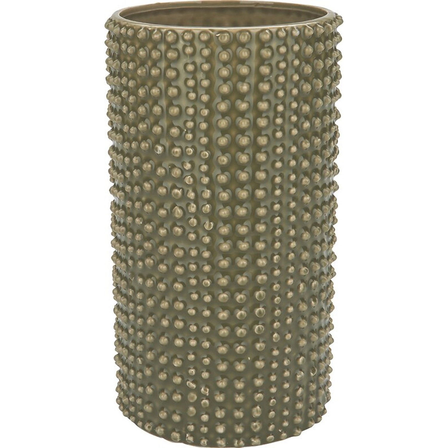 Váza Dark Wonder zelená 14 x 25 cm