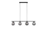 Just Light Závěsné svítidlo Big Widow 4bodové, černá, 100 x 150 cm Just Light Závěsné svítidlo Big Widow 4bodové, černá, 100 x 150 cm