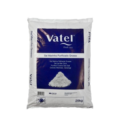 Vatel Bazénová jedlá sůl mořská 25 kg