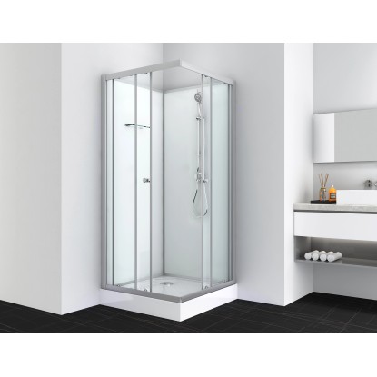 Sanotechnik Kompletní sprchový kout Forte PS15, čtverec, 90 x 90 x 204 cm