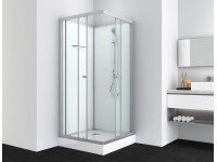 Sanotechnik Kompletní sprchový kout Forte PS14, čtverec, 80 x 80 x 204 cm