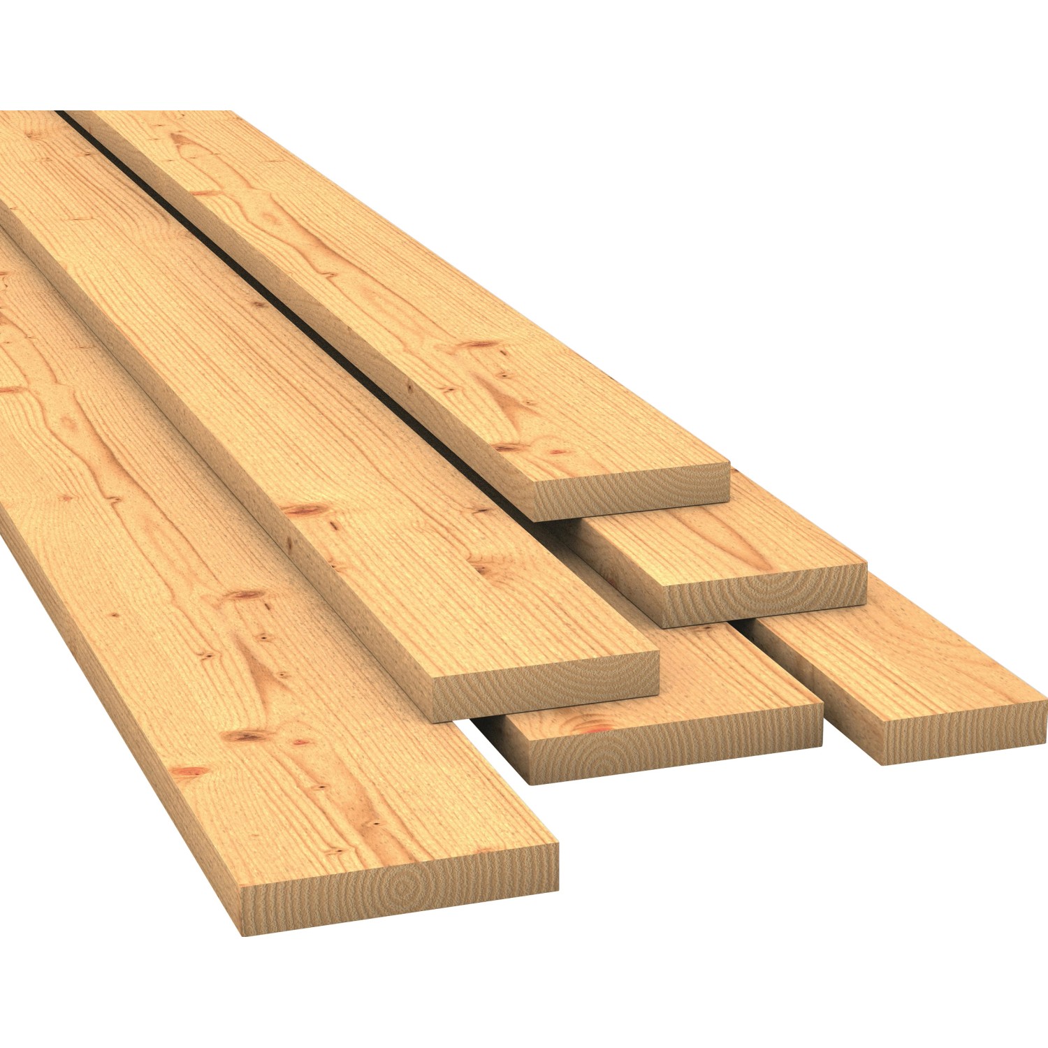 Rettenmeier Nehoblované prkno hrubě řezané smrk/jedle jakost 1 300 x 2,3 x 15 cm