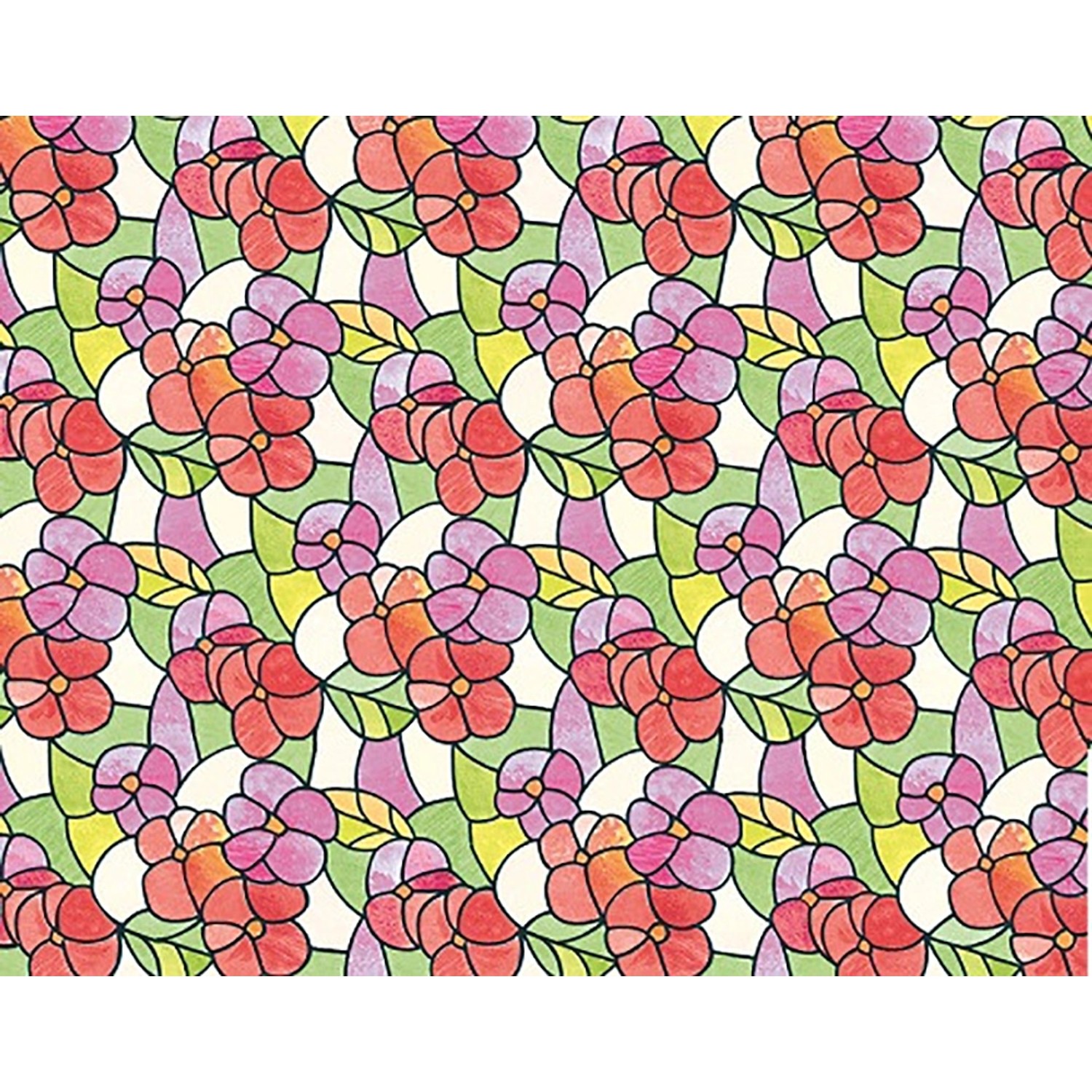 d-c-fix Staticky přilnavá fólie do okna Lisboa Summer, 150 x 45 cm