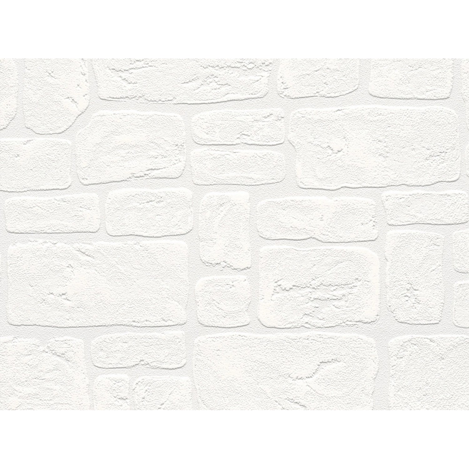 A. S. Creation Vinylová tapeta Black & White bílý kámen