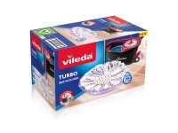 Vileda Třásňový rotační mop TURBO 3v1 MICROFIBER s kbelíkem