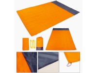 Campingová plachta oranžová, 200 x 180 cm