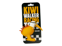 Kiwi Walker Latexová hračka pískací Racer 10,5 cm, bílá