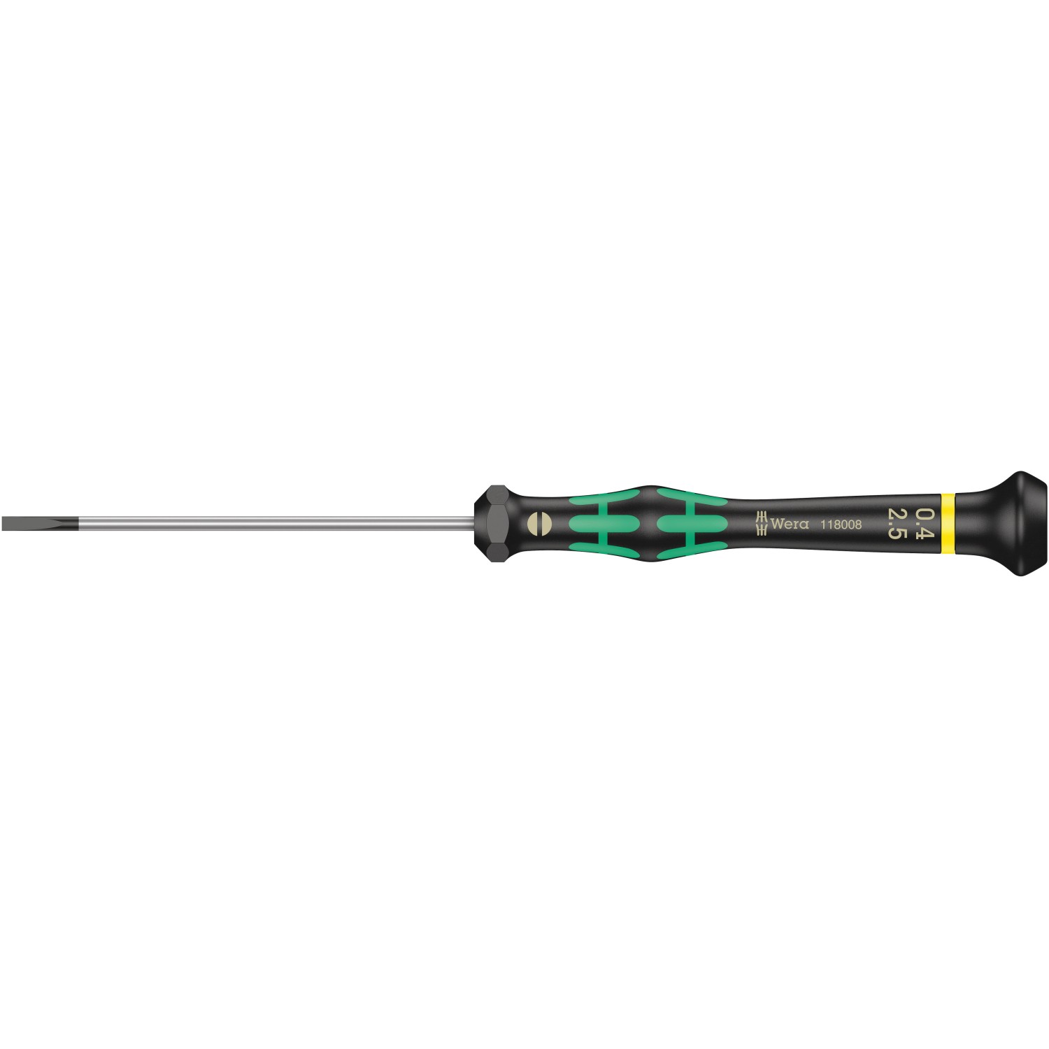 Wera Plochý šroubovák pro elektroniku 2035 Micro, 2,5 x 80 mm