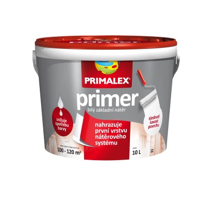 PRIMALEX Bílý základní nátěr Primer 10 l