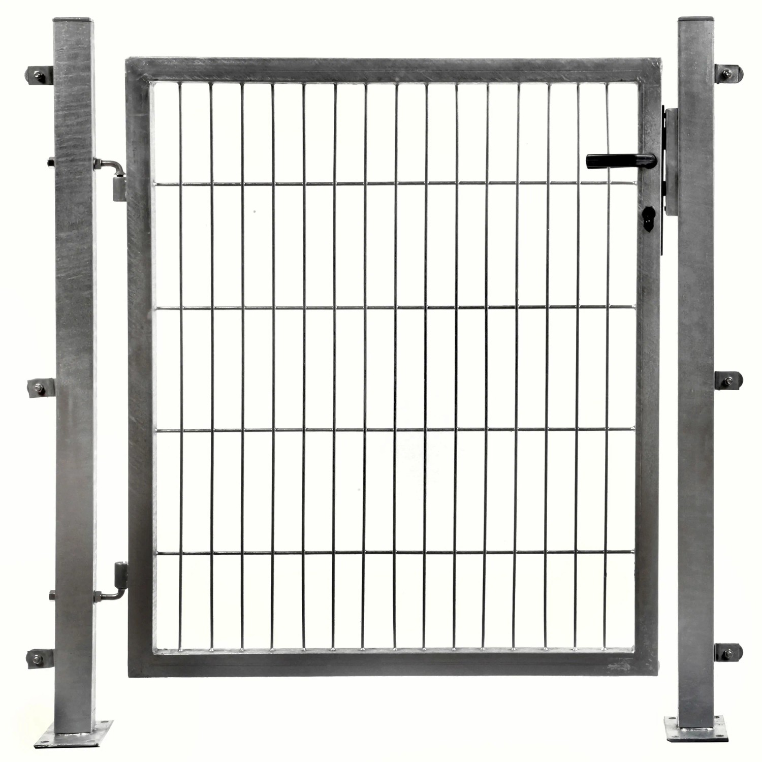 Floraworld Jednokřídlá branka s dvojitou výplní pozink 100 x 100 cm