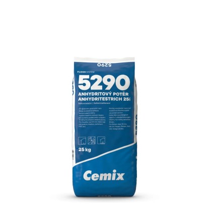 Cemix Anhydritový potěr 5290, 25Mpa, 25 kg