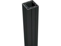 Ocelový sloupek pro WPC plot antracitová