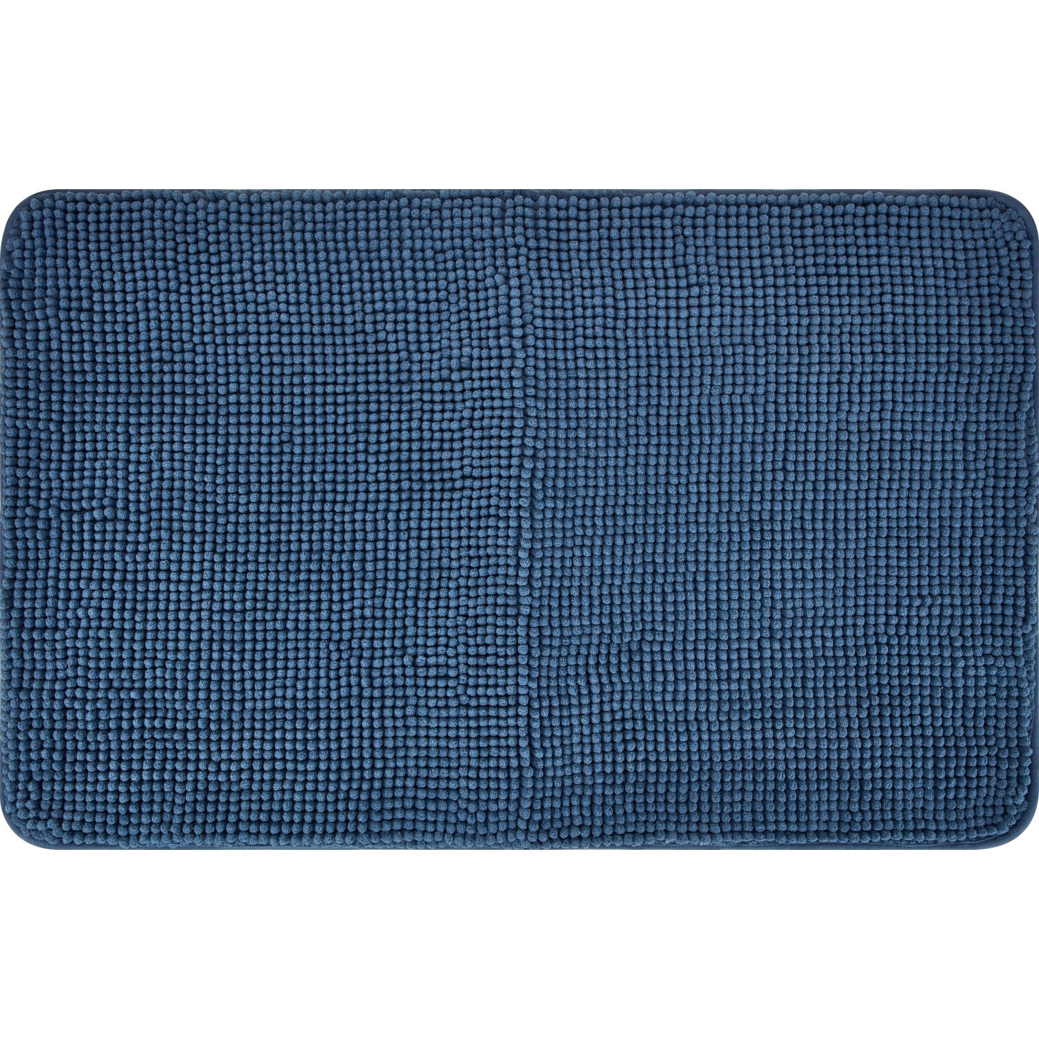 baliv Koupelnová předložka z polyesteru, tmavá modrá, 50 x 80 cm