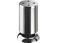 Hettich Soklová noha 100 mm - 110 mm nerez