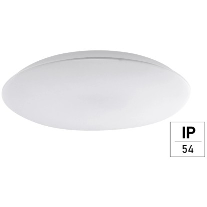 e2 elektro LED stropní svítidlo RIMINI 24W 4000K 3200lm IP54, bílá, pr. 38 cm