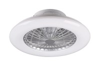 REALITY Svítidlo s ventilátorem STRALSUND titan 2700-6500K pr. 49 x 16,5 cm REALITY Svítidlo s ventilátorem STRALSUND titan 2700-6500K pr. 49 x 16,5 cm