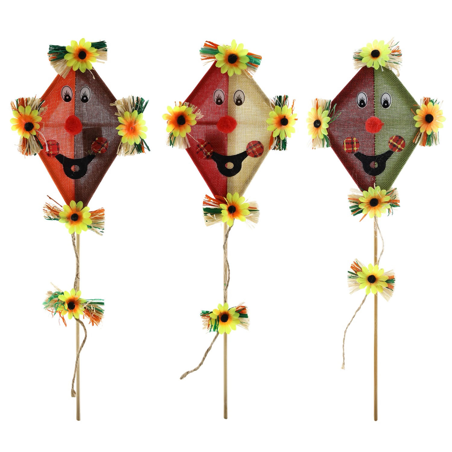 Gerd Rodermund Podzimní dekorace zápich drak různé barvy 13 x 48 cm, 1 ks